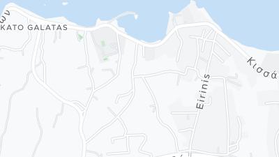 Mapa de localização do hotel