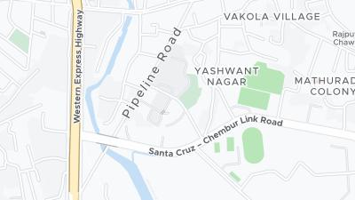 Hotel location map