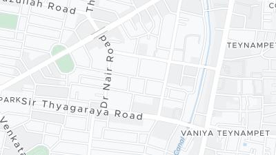 Mapa de localização do hotel