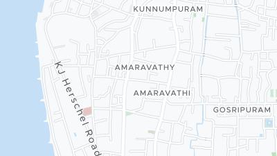 Mapa de localização do hotel