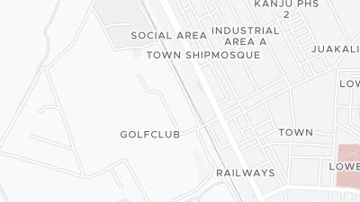 Hotel location map