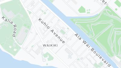 Hotel location map