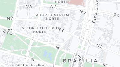 Hotel location map
