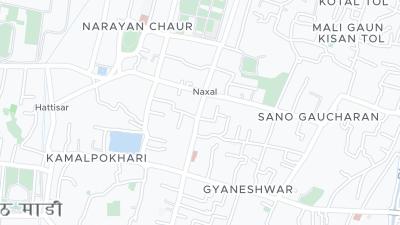 Hotel location map