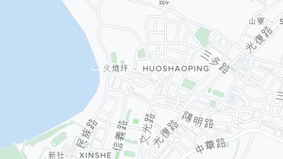 Hotel location map