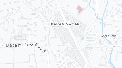 Mapa de localização do hotel