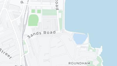 Kaart met de situering van het hotel