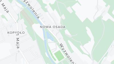 Kaart met de situering van het hotel