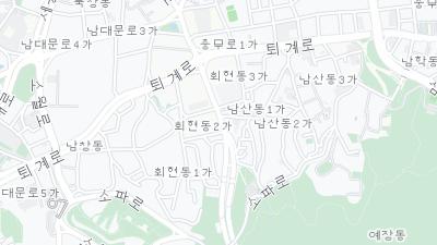 호텔 위치 지도