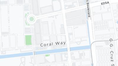 Hotel location map