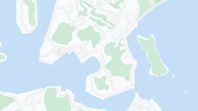 Kaart met de situering van het hotel