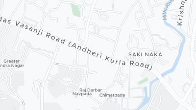 호텔 위치 지도