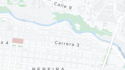 Kaart met de situering van het hotel