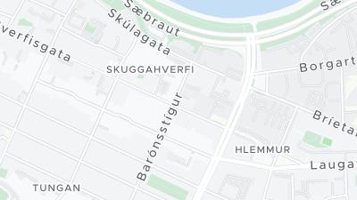 Hotel location map