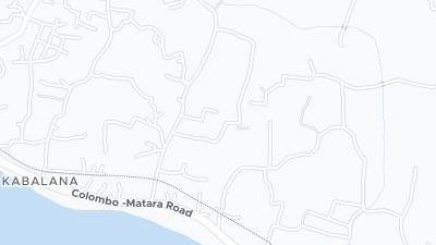 Mapa de localização do hotel