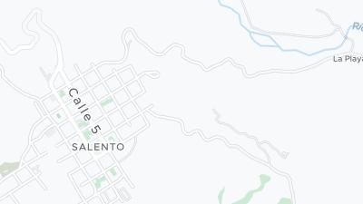 Mapa de localització de l'hotel