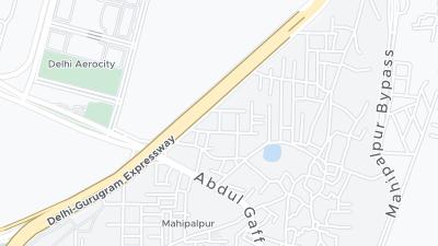 Hotel location map