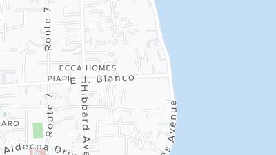 Hotel location map