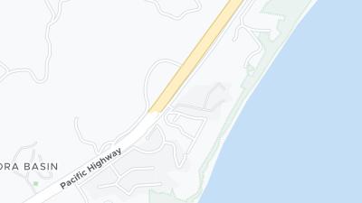 Hotel location map