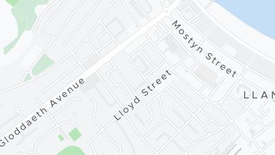 Hotel location map