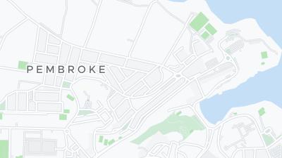 Hotel location map