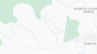 Kaart met de situering van het hotel