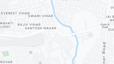 Hotel location map