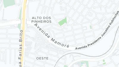 Hotel location map