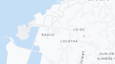 Plan de localisation de l'hôtel