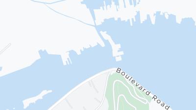 Mapa de localização do hotel