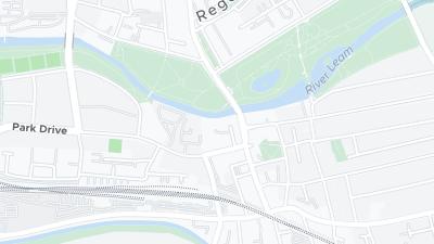 Hotel location map