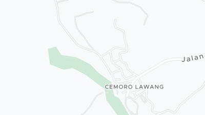 Mapa de localização do hotel