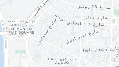 Hotel location map