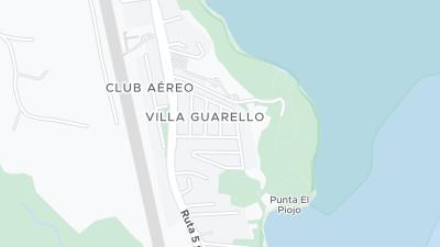 Hotel location map