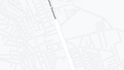 Kaart met de situering van het hotel