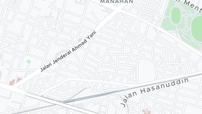 Mapa de localização do hotel