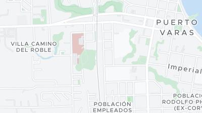 Kaart met de situering van het hotel