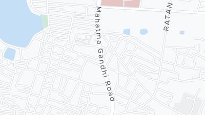 Mapa de localização do hotel