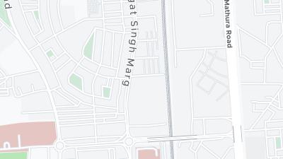 Mapa de localização do hotel