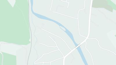 Kaart met de situering van het hotel