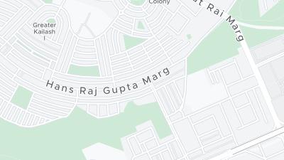 Mapa de localização do hotel