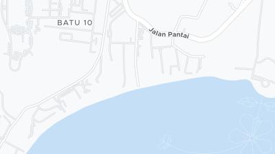 Mapa de localização do hotel