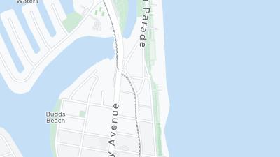 Mapa de localização do hotel