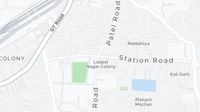 호텔 위치 지도