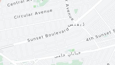 Hotel location map