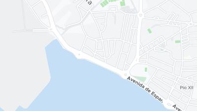 Mapa de localização do hotel