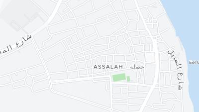 Hotel location map