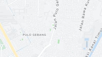 Mapa de localização do hotel