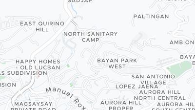 Plan de localisation de l'hôtel