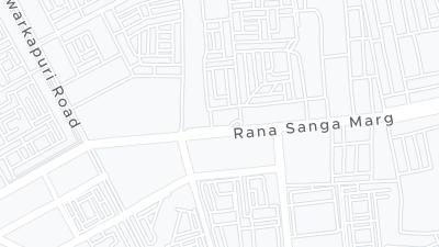 Mapa de localização do hotel